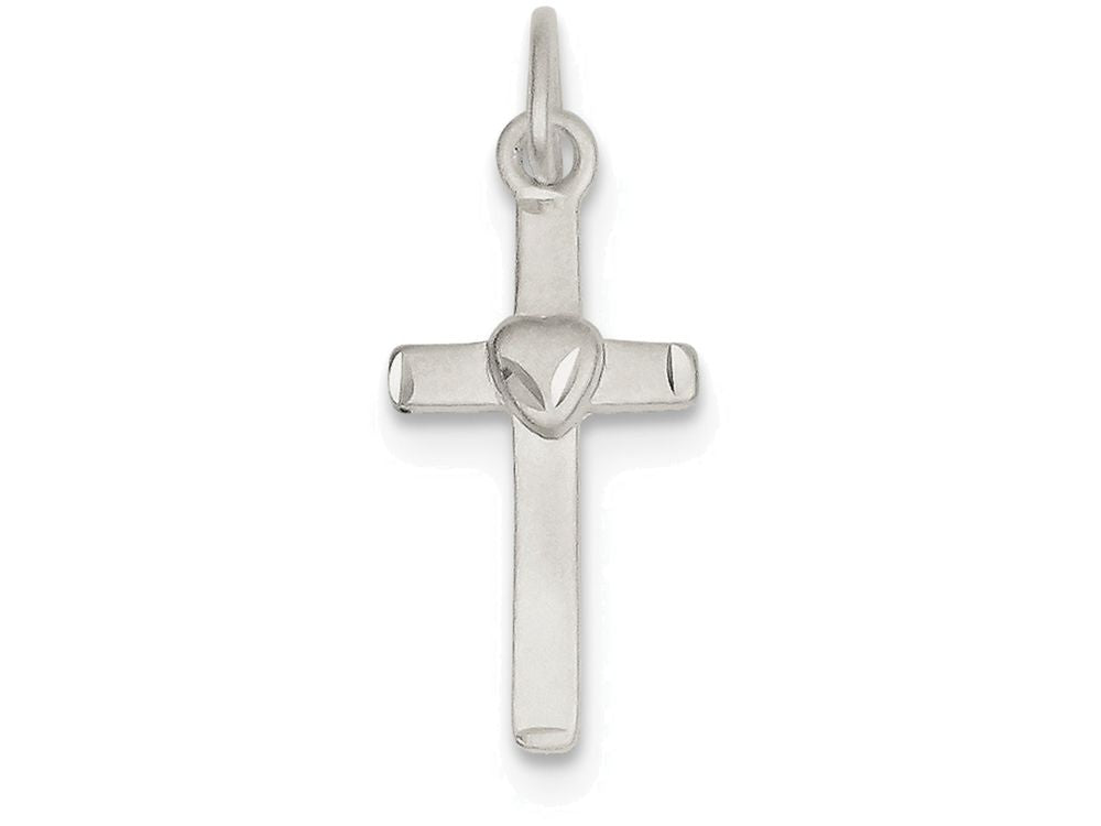 FJC Finejewelers Sterling Silver Latin Cross Pendant Necklace - Chain Included