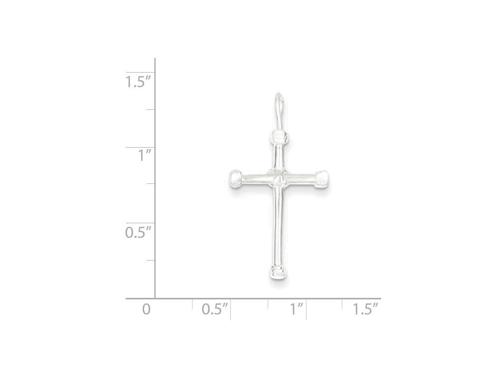 FJC Finejewelers Sterling Silver Cross Charm