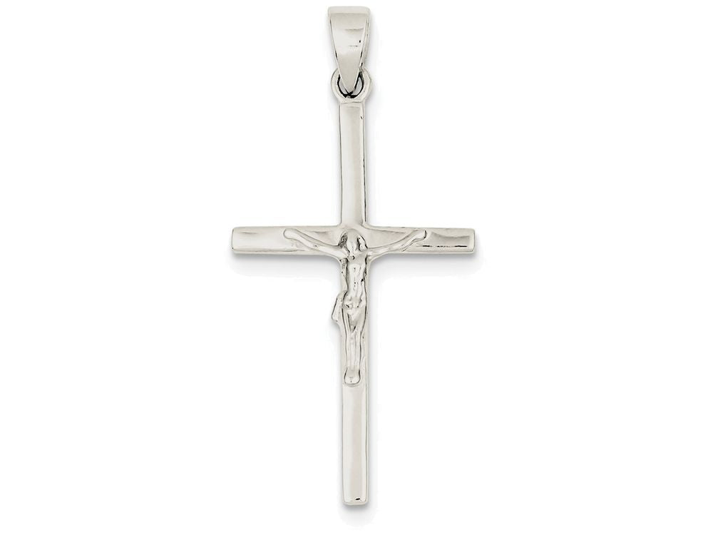 FJC Finejewelers Sterling Silver Crucifix Pendant Necklace - Chain Included