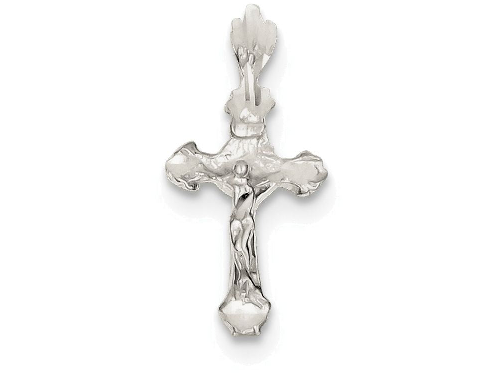 FJC Finejewelers Sterling Silver Inri Crucifix Pendant Necklace - Chain Included