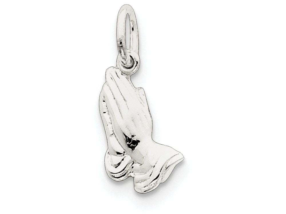 FJC Finejewelers Sterling Silver Praying Hands Charm