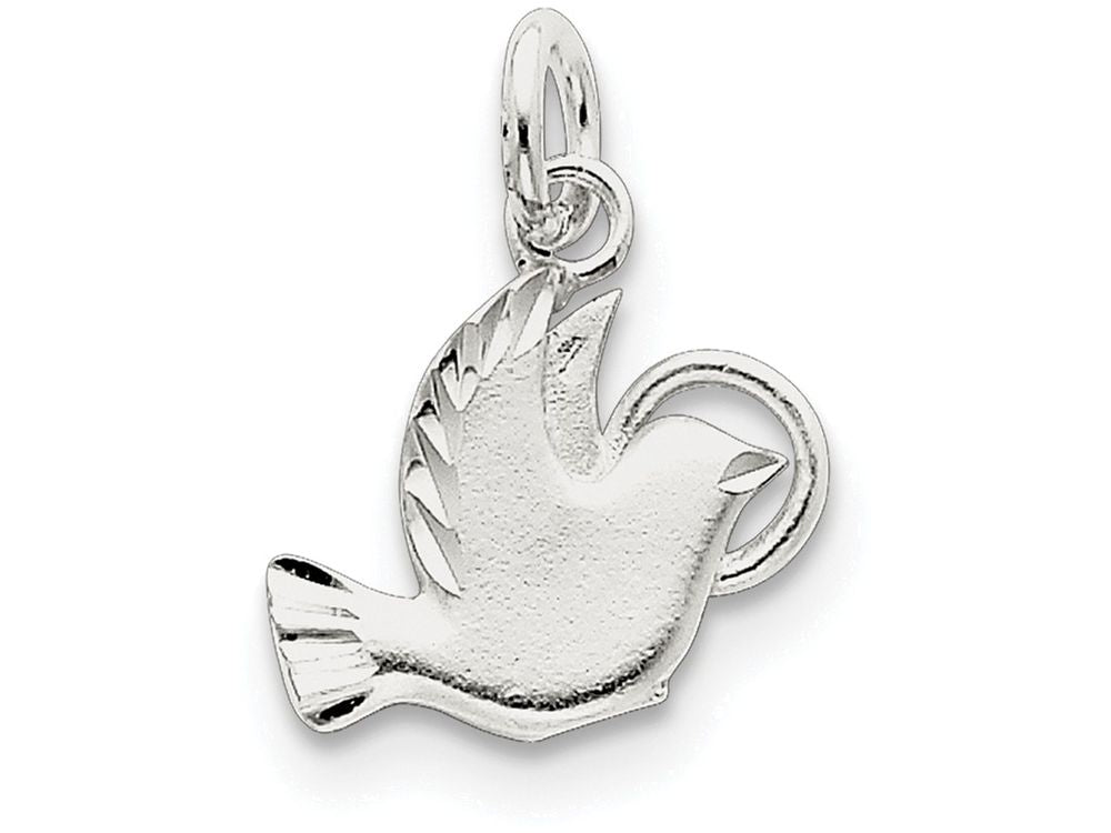 FJC Finejewelers Sterling Silver Dove Charm