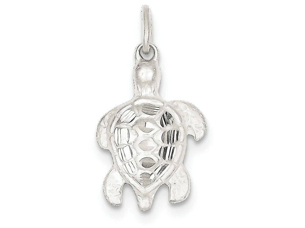 FJC Finejewelers Sterling Silver Turtle Charm
