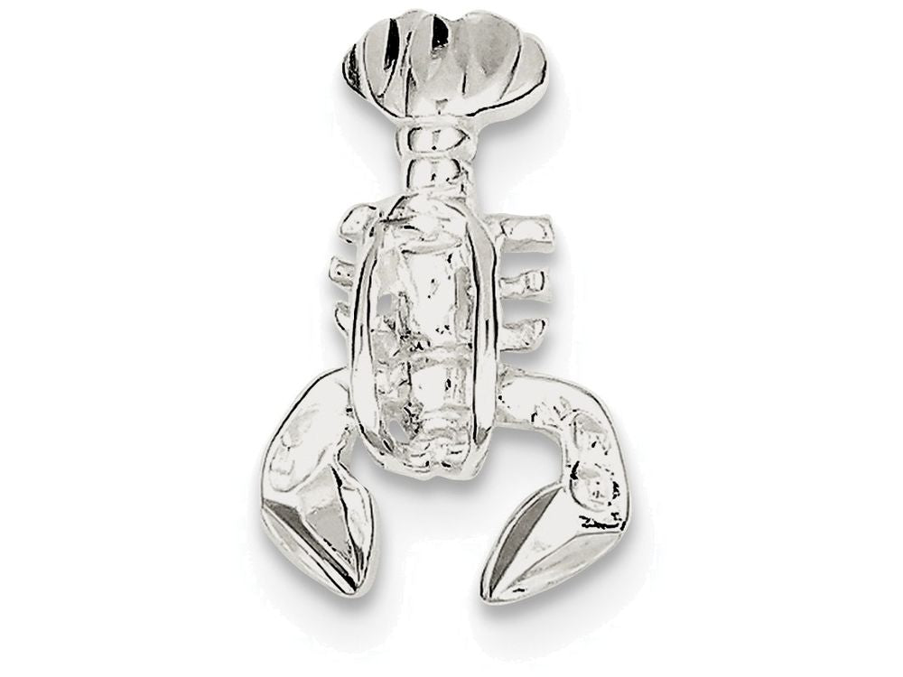 FJC Finejewelers Sterling Silver Lobster Chain Slide Charm
