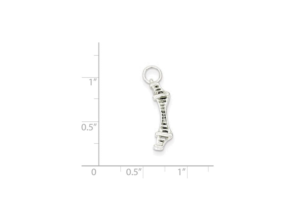 FJC Finejewelers Sterling Silver Golden Gate Bridge Charm