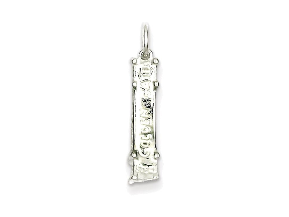 FJC Finejewelers Sterling Silver Golden Gate Bridge Charm