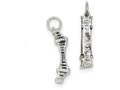FJC Finejewelers Sterling Silver Golden Gate Bridge Charm