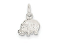 FJC Finejewelers Sterling Silver Hippo Charm