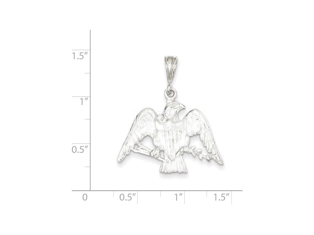 FJC Finejewelers Sterling Silver Eagle Charm