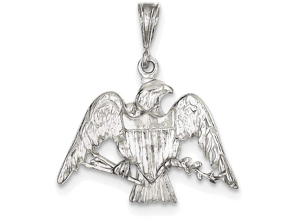 FJC Finejewelers Sterling Silver Eagle Charm