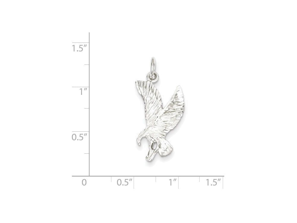 FJC Finejewelers Sterling Silver Eagle Charm