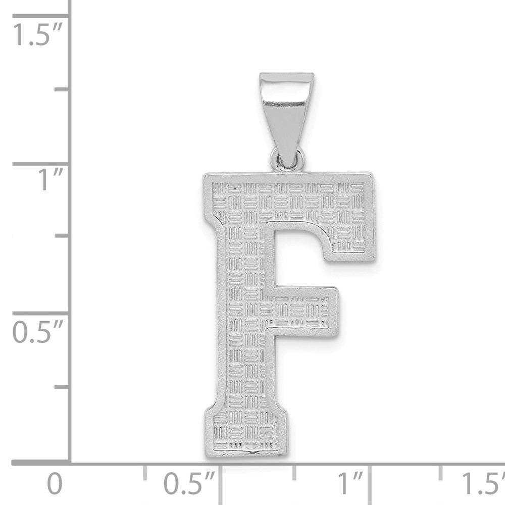 FJC Finejewelers Sterling Silver Initial F Charm
