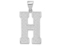 FJC Finejewelers Sterling Silver Initial H Charm