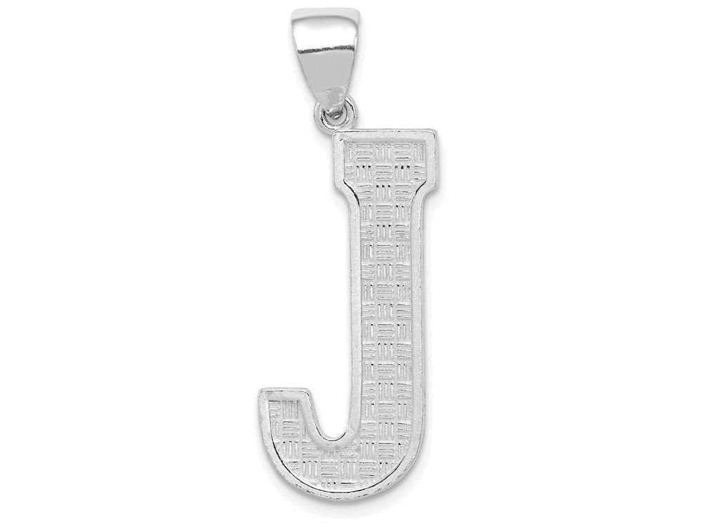 FJC Finejewelers Sterling Silver Initial J Charm