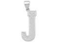 FJC Finejewelers Sterling Silver Initial J Charm