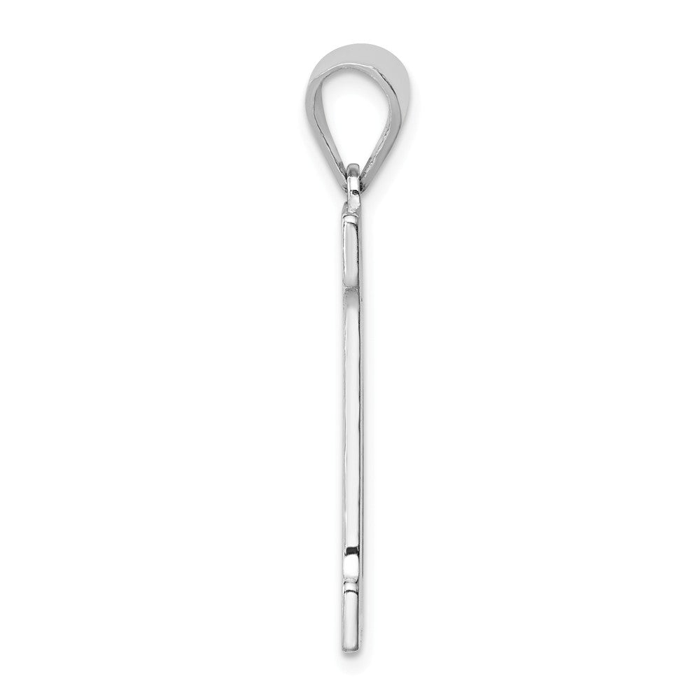 FJC Finejewelers Sterling Silver Initial M Charm
