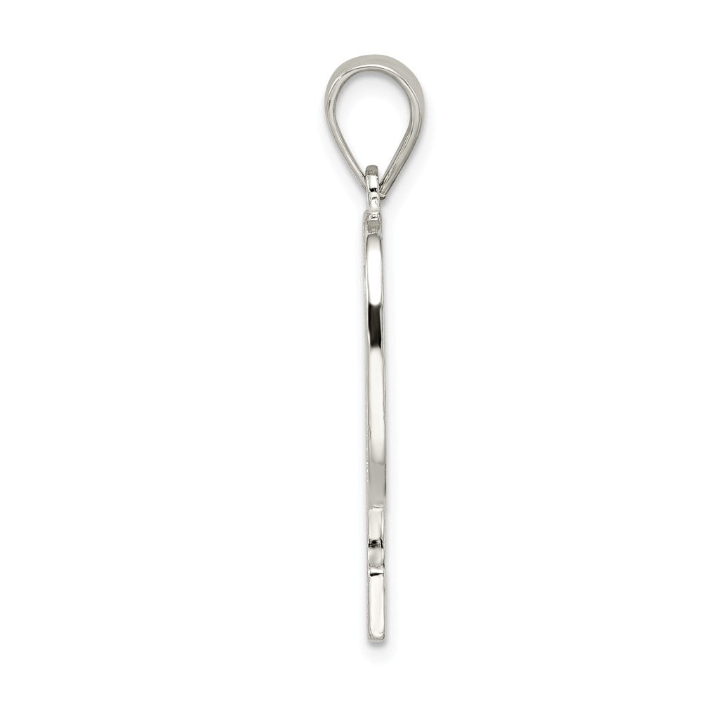 FJC Finejewelers Sterling Silver Initial P Charm