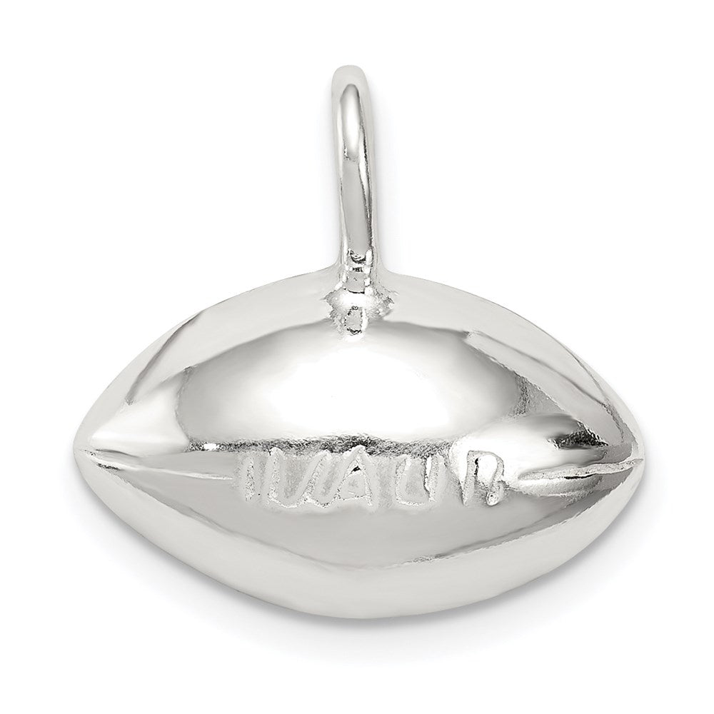 FJC Finejewelers Sterling Silver Football Charm