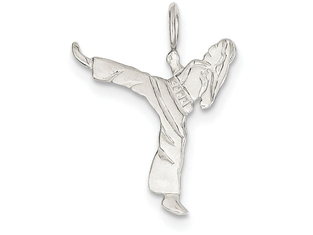 FJC Finejewelers Sterling Silver Karate Charm
