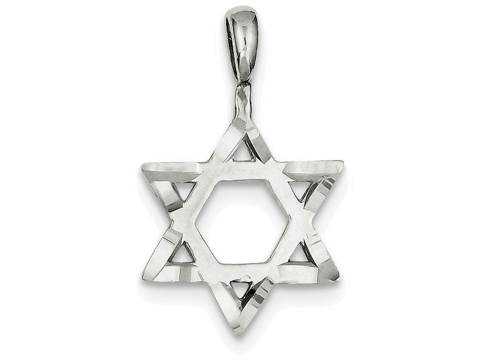 FJC Finejewelers Sterling Silver Star Of David Charm