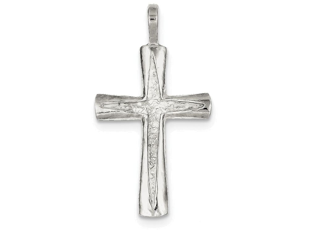 FJC Finejewelers Sterling Silver Cross Pendant Necklace - Chain Included