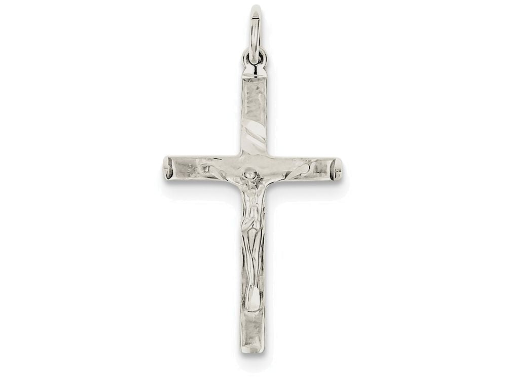 FJC Finejewelers Sterling Silver Crucifix Pendant Necklace - Chain Included