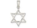 FJC Finejewelers Sterling Silver Star Of David Charm