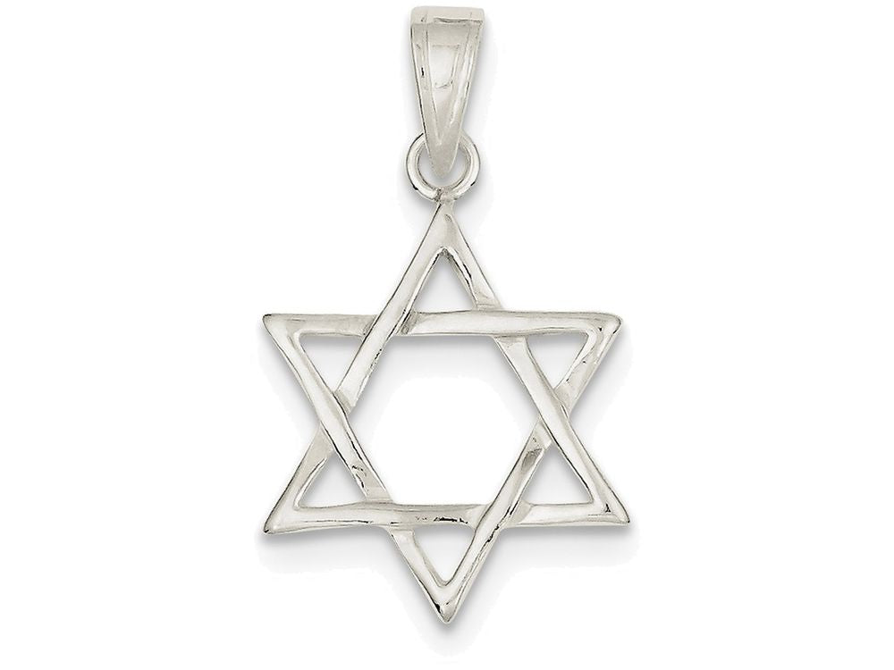 FJC Finejewelers Sterling Silver Star Of David Charm