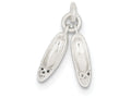 FJC Finejewelers Sterling Silver Ballet Slippers Charm