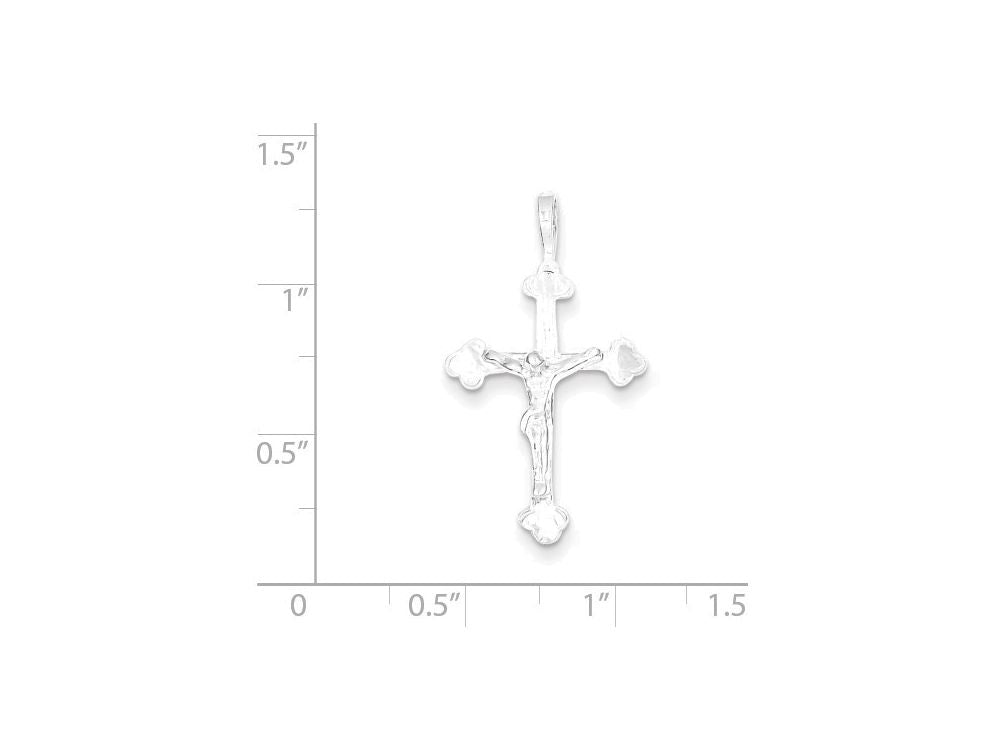 FJC Finejewelers Sterling Silver Crucifix Pendant Necklace - Chain Included