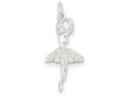 FJC Finejewelers Sterling Silver Ballerina Charm