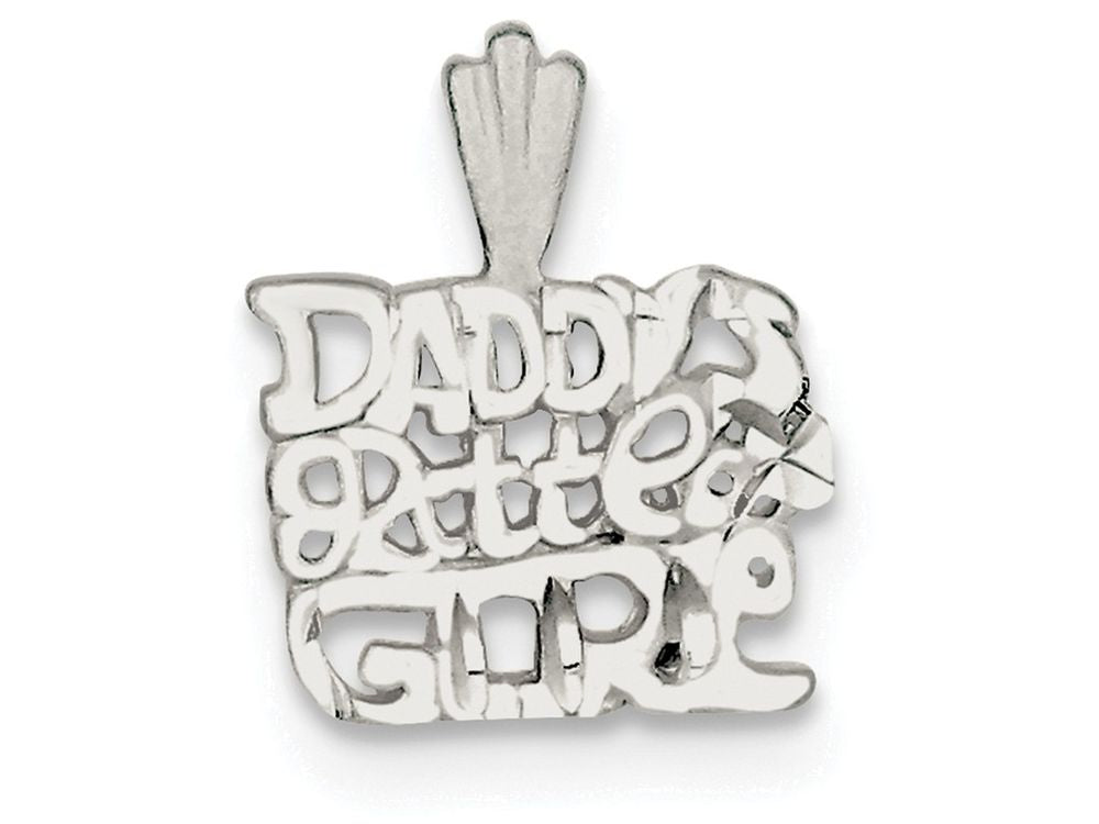 FJC Finejewelers Sterling Silver Daddy's Little Girl Charm