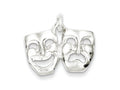 FJC Finejewelers Sterling Silver Comedy/tragedy Charm