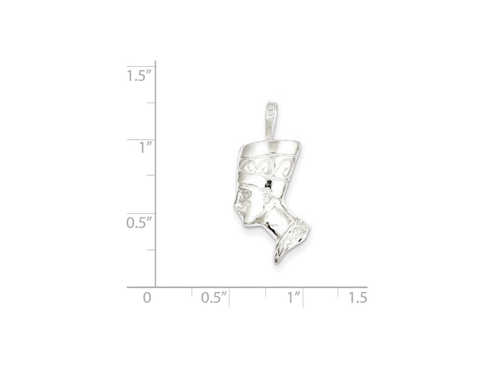 FJC Finejewelers Sterling Silver Nefertiti Charm