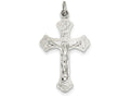 FJC Finejewelers Sterling Silver Inri Crucifix Pendant Necklace - Chain Included