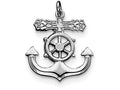 FJC Finejewelers Sterling Silver Mariner Cross Pendant Necklace - Chain Included