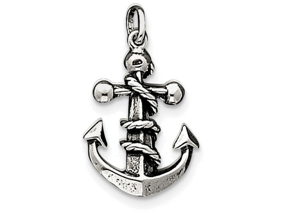 FJC Finejewelers Sterling Silver Antiqued Cross Pendant Necklace - Chain Included