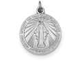 FJC Finejewelers Sterling Silver Miraculous Medal Pendant Necklace - Chain Included