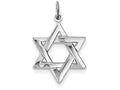 FJC Finejewelers Sterling Silver Star Of David Charm