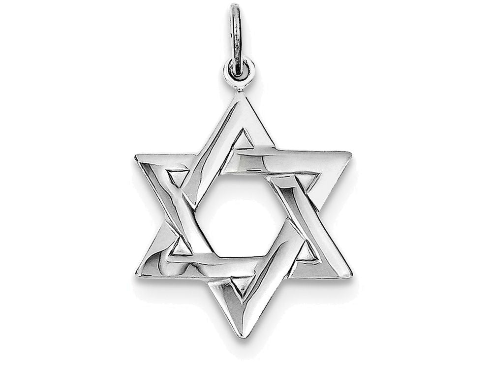 FJC Finejewelers Sterling Silver Star Of David Charm