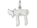 FJC Finejewelers Sterling Silver Chai (life) Charm