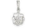 FJC Finejewelers Sterling Silver I Love You Charm