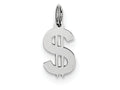 FJC Finejewelers Sterling Silver Dollar Sign Charm