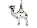 FJC Finejewelers Sterling Silver Antiqued Camel Charm