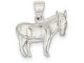 FJC Finejewelers Sterling Silver Donkey Pendant Necklace - Chain Included