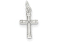 FJC Finejewelers Sterling Silver Cross Charm