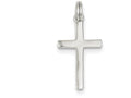 FJC Finejewelers Sterling Silver Polished Cross Pendant Necklace - Chain Included