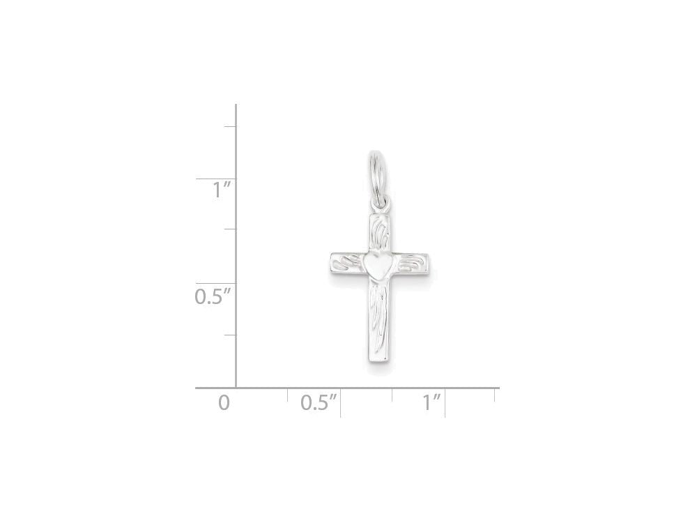 FJC Finejewelers Sterling Silver Latin Cross Charm