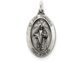 FJC Finejewelers Sterling Silver Saint Jude Thaddeus Medal Pendant Necklace - Chain Included