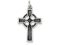 FJC Finejewelers Sterling Silver Celtic Cross Charm